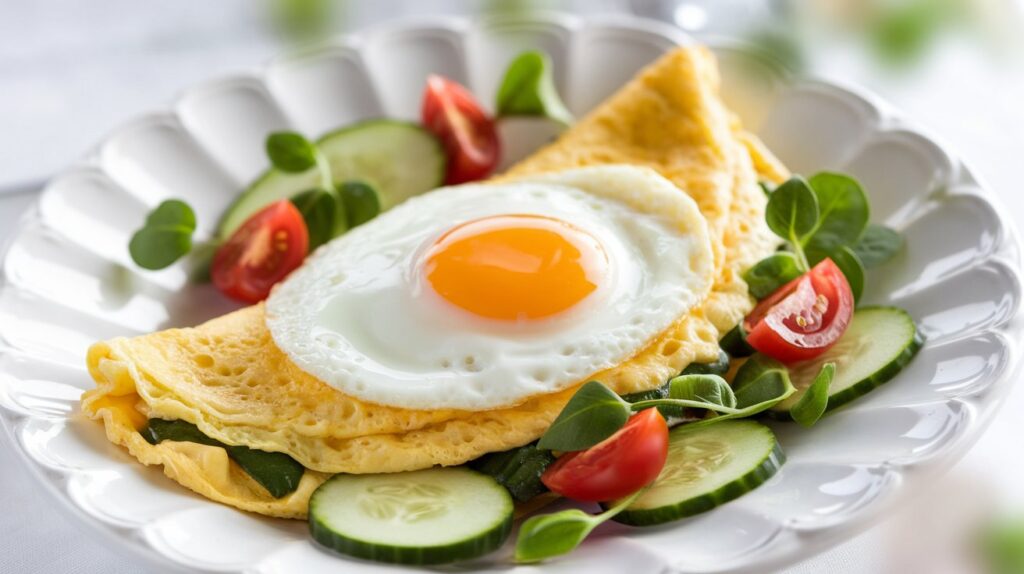 a beautifully plated breakfast dish feat QOGXMkU0RQeN6cgedCyi5w w9EBp5KmRgGei3X4E9yn3w